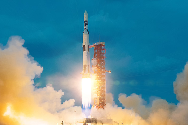 Space rockets’ motion challenges solved while dramatically reducing costs with off the shelf products.